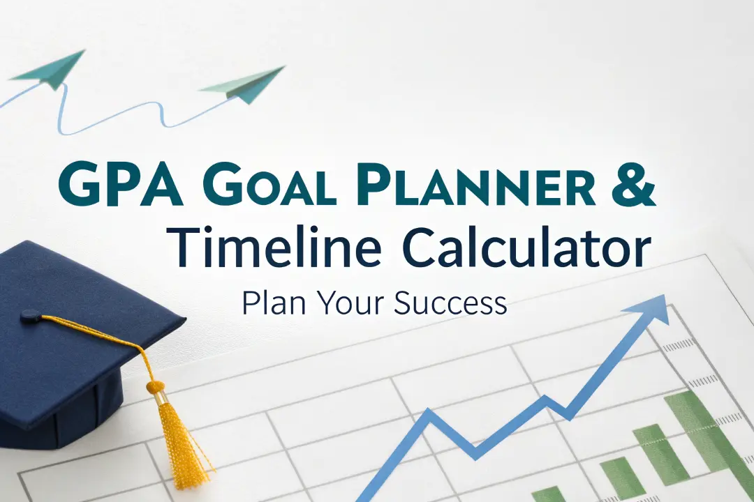 GPA Goal Planner & Timeline Calculator