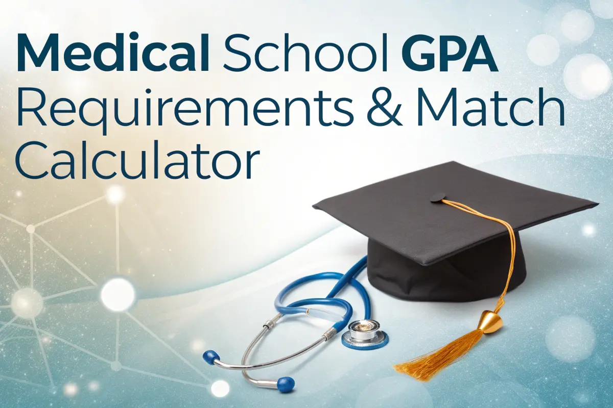 Medical School GPA Requirements Calculator