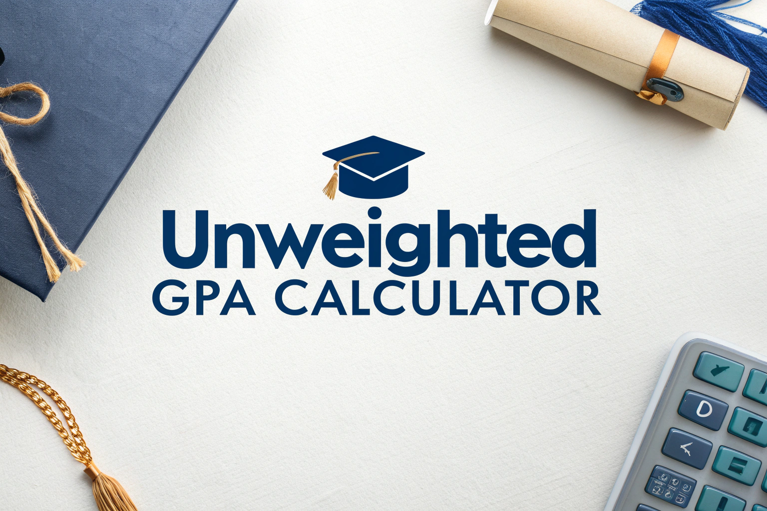Unweighted GPA Calculator - Standard 4.0 scale calculator